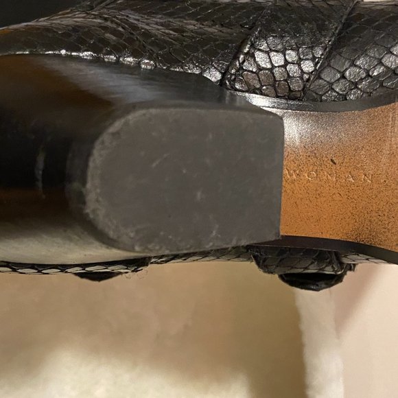 LEATHER  ANKLE BOOTS - zara - Picture 8 of 15